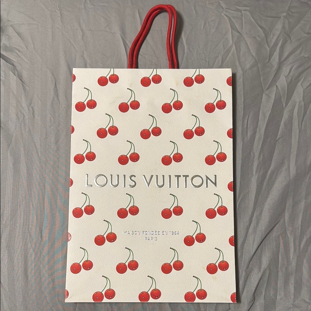 Louis Vuitton Murakami Cherry Shopping Bag